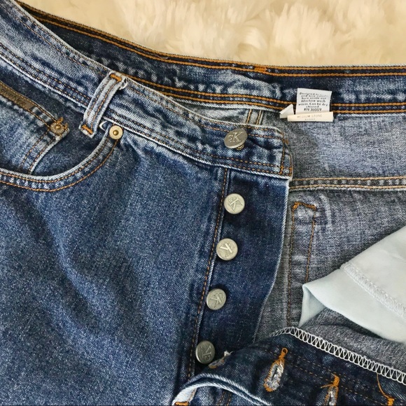 Vintage Calvin Klein Medium Stone jeans sz 15 - Picture 5 of 7